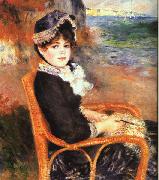 Pierre Renoir, By the Seashore